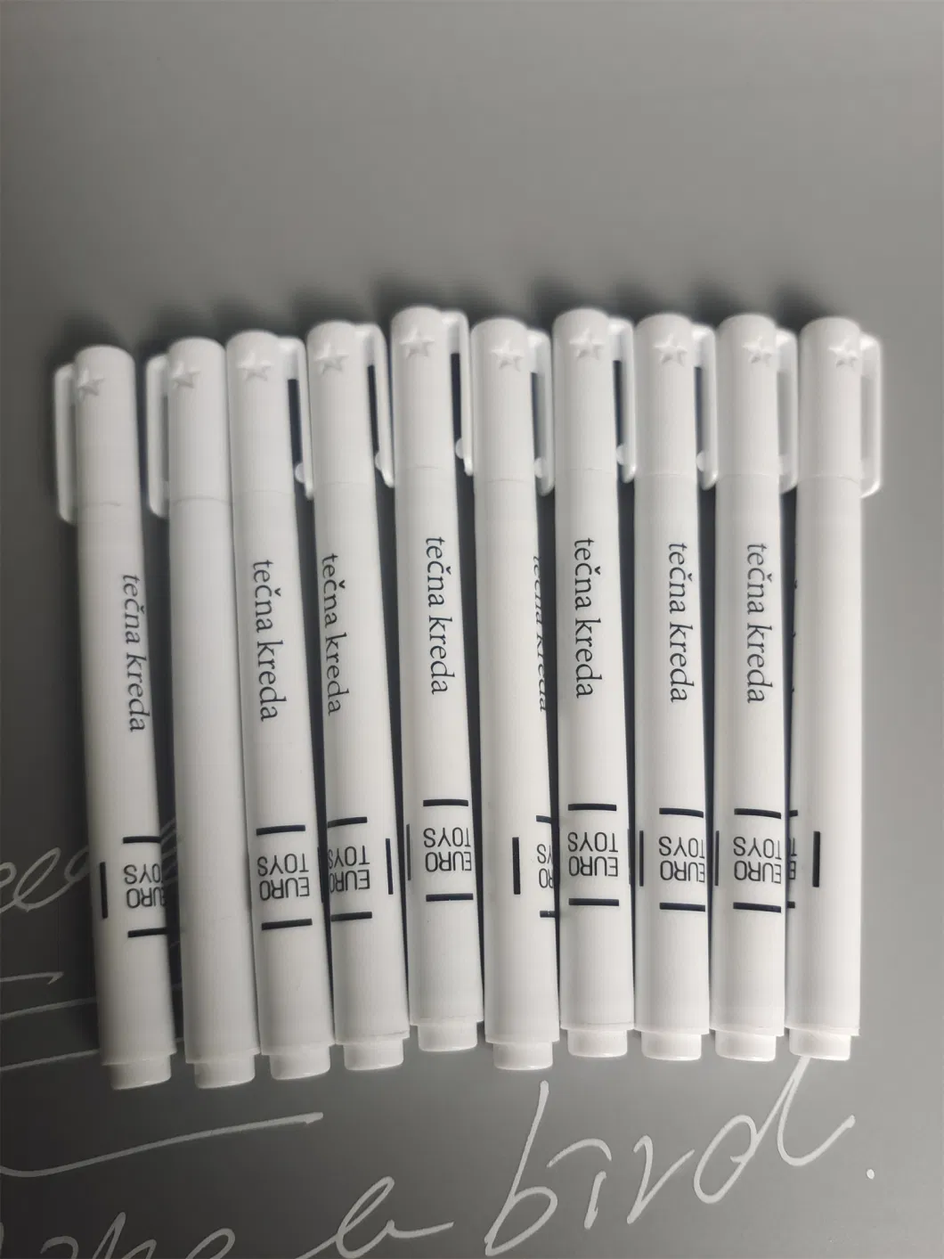 Wiping Easily Smooth Writing Round Toe Marker Liquid Chalk for Black Canvas Panels and LED Board
